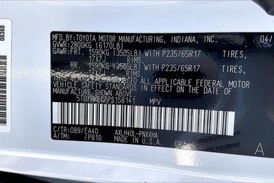 2023 Toyota Sienna XLE