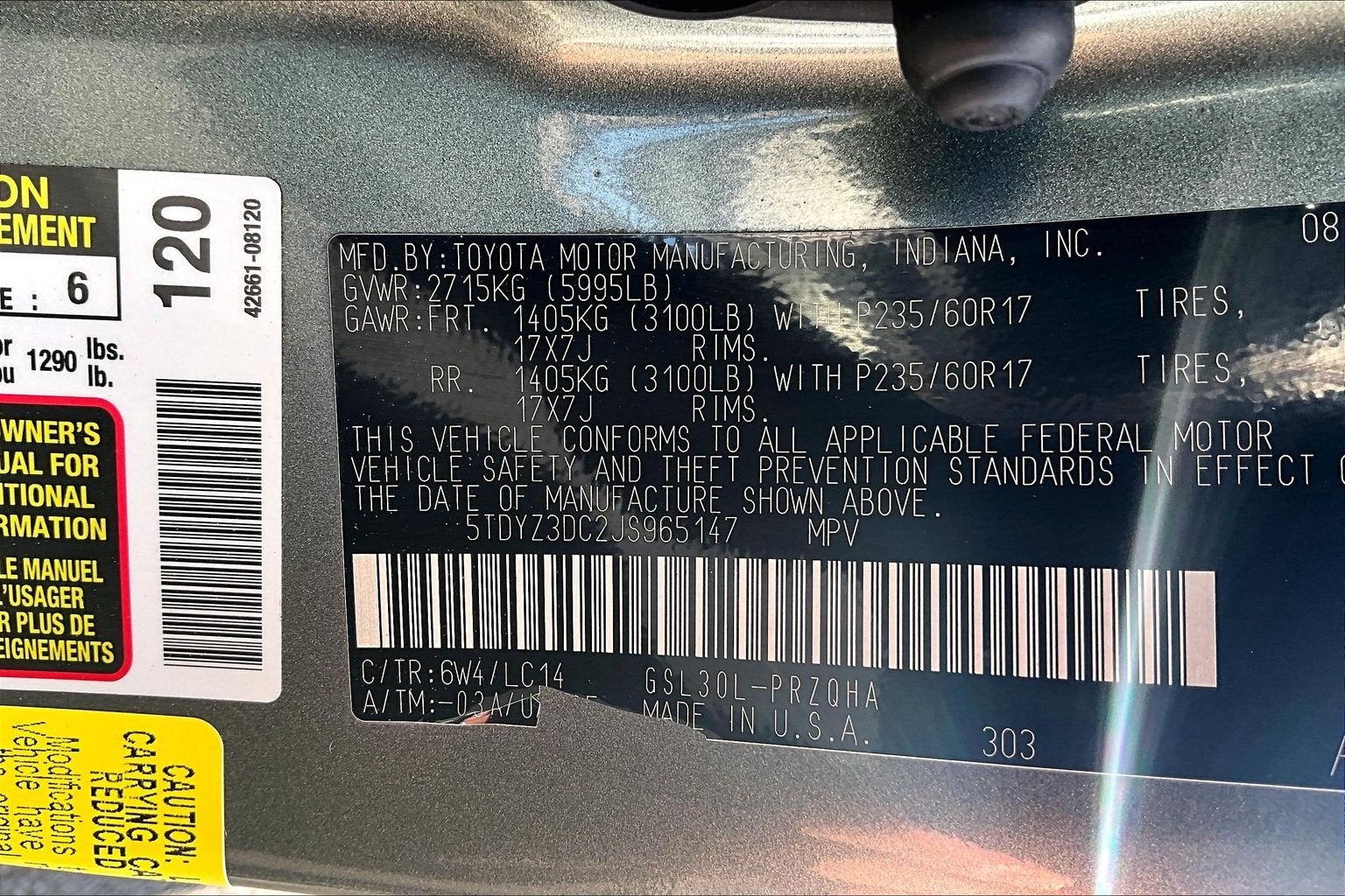 2018 Toyota Sienna XLE