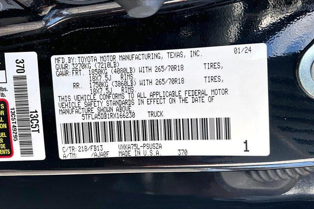 2024 Toyota Tundra 4WD SR5