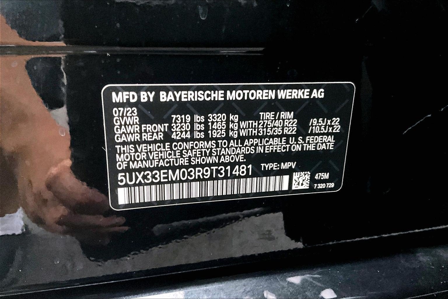2024 BMW X7 M60i