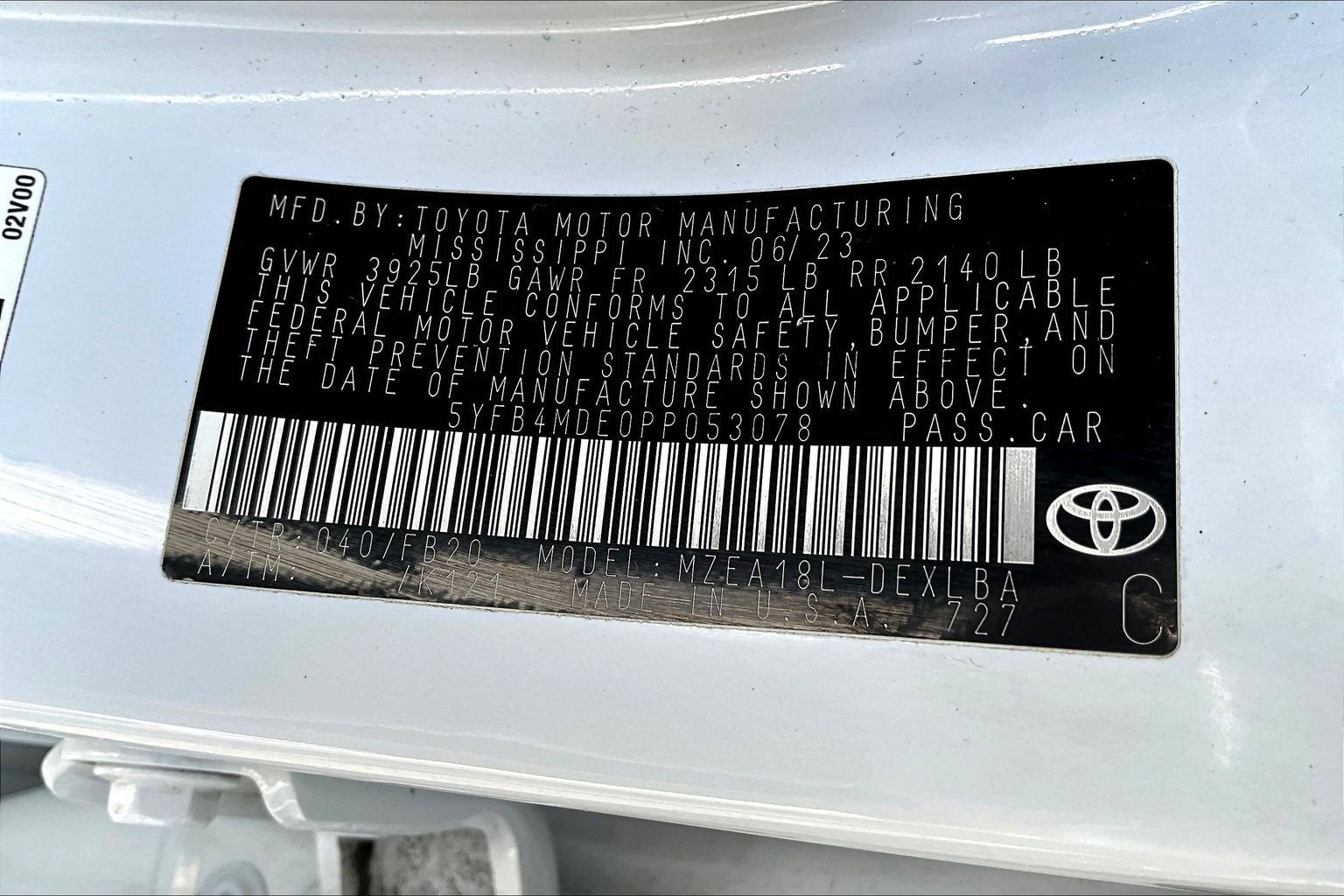 2023 Toyota Corolla LE