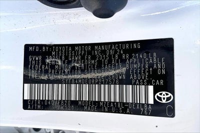 2024 Toyota Corolla LE
