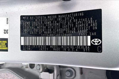 2024 Toyota Corolla LE