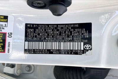 2016 Toyota Corolla Base