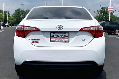 2016 Toyota Corolla Base