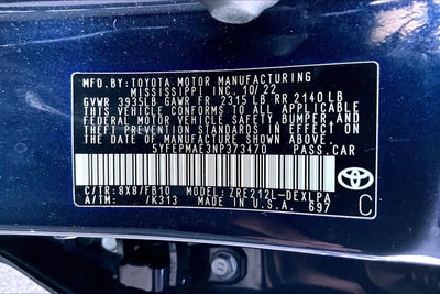 2022 Toyota Corolla LE