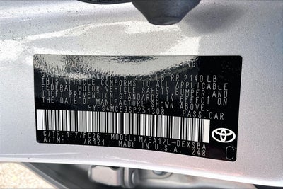 2025 Toyota Corolla SE