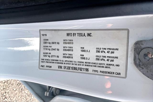 2020 Tesla Model 3 Long Range