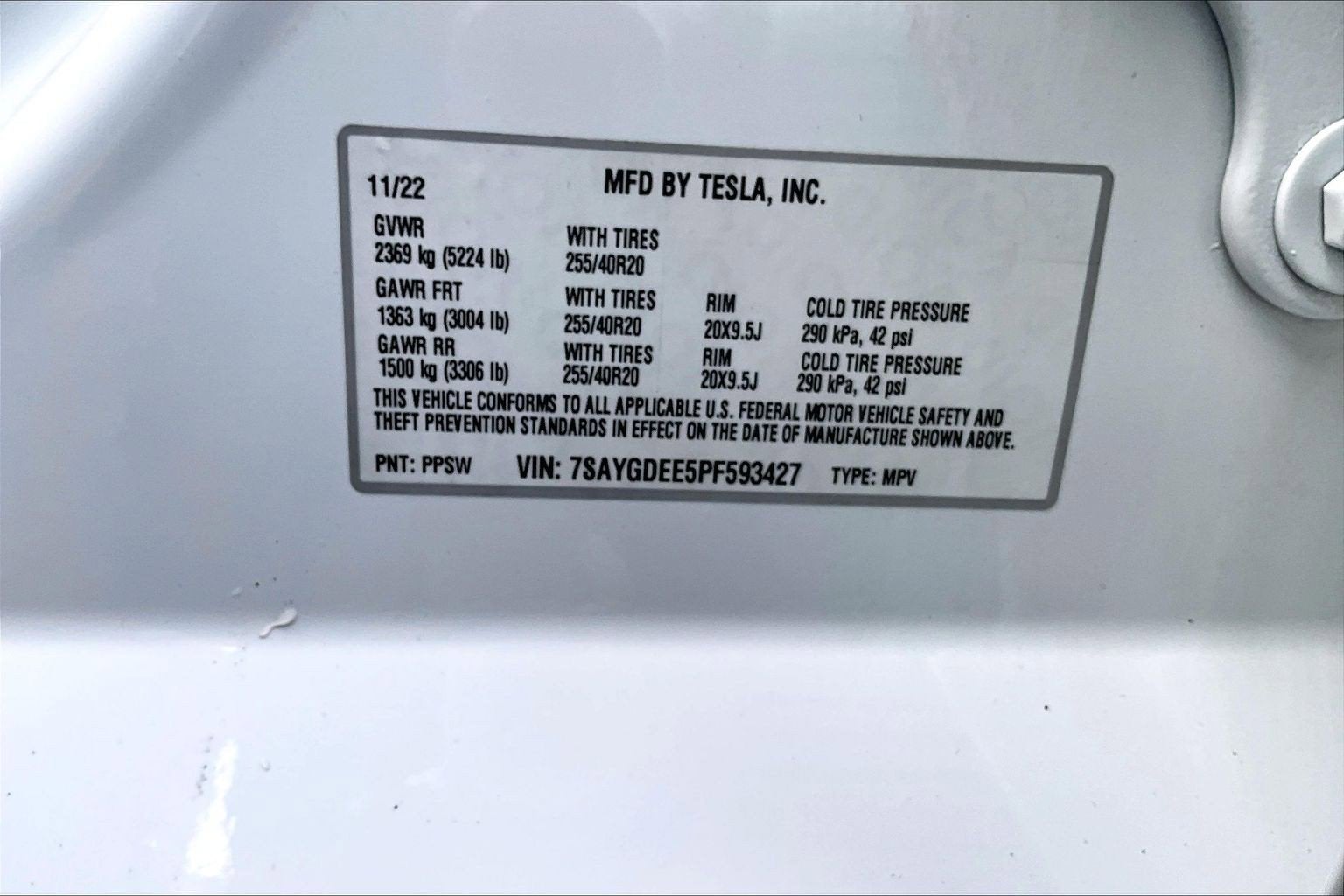 2023 Tesla Model Y Long Range