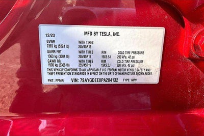 2023 Tesla Model Y Long Range