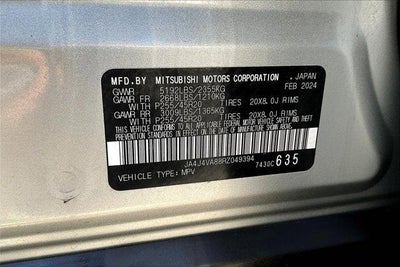 2024 Mitsubishi Outlander SE