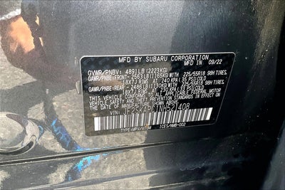 2022 Subaru Forester Limited