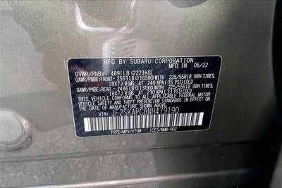 2022 Subaru Forester Limited