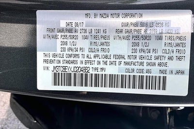 2018 Mazda Mazda CX-9 Signature