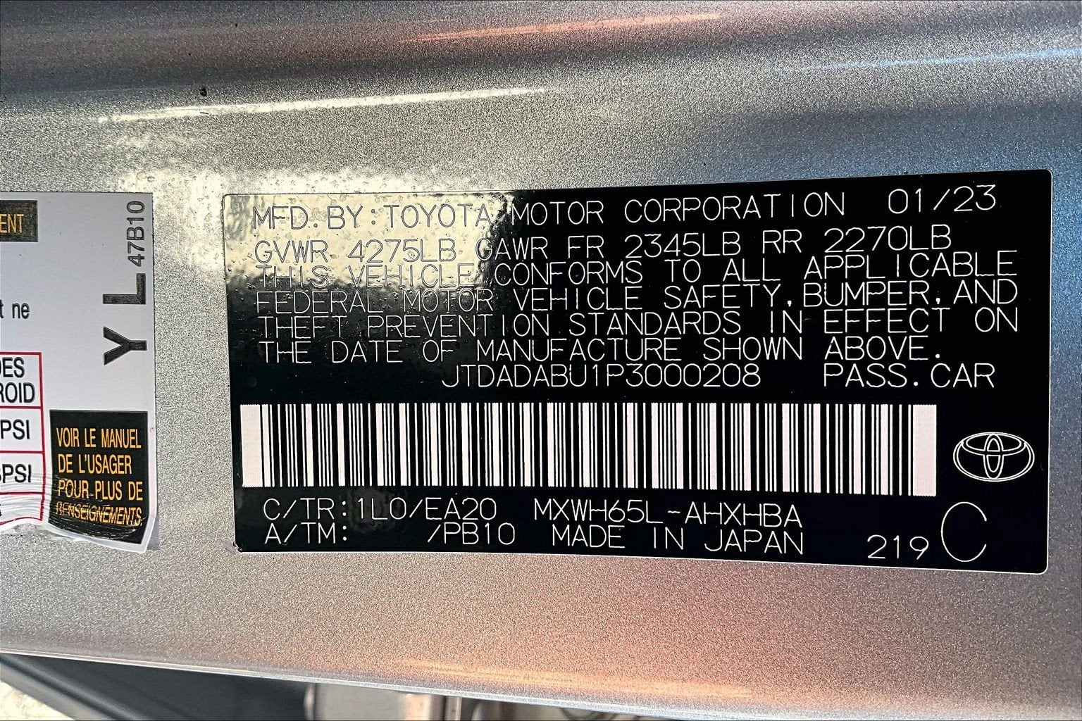 2023 Toyota Prius Limited