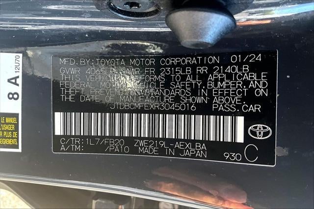 2024 Toyota Corolla Hybrid LE