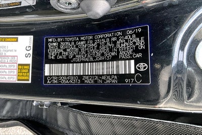 2020 Toyota Corolla LE