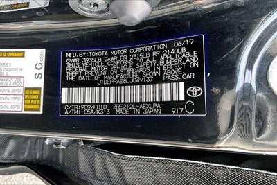 2020 Toyota Corolla LE