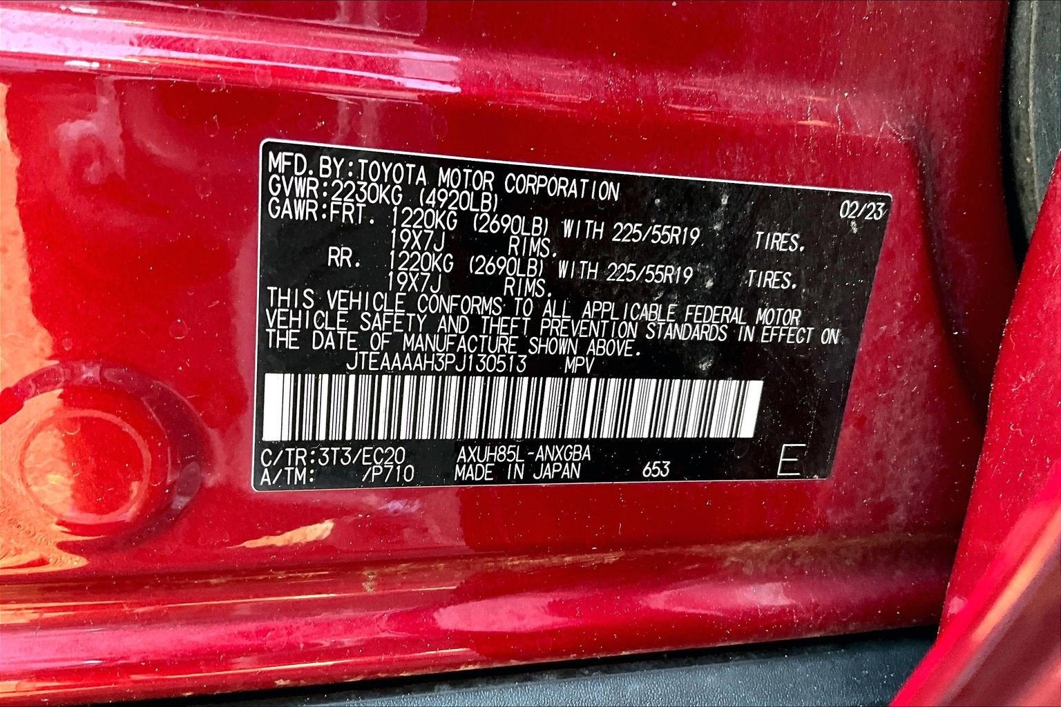 2023 Toyota Venza Nightshade