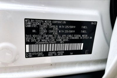 2022 Toyota Venza XLE