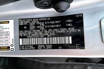 2016 Toyota 4Runner SR5