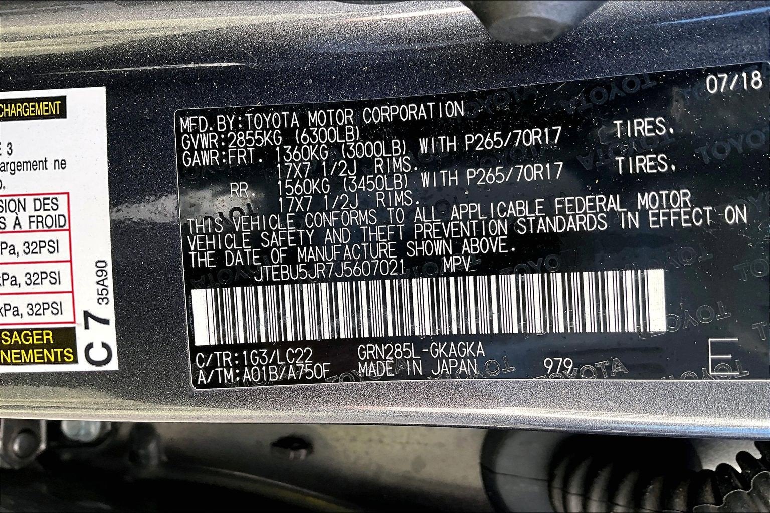 2018 Toyota 4Runner TRD Off Road Premium