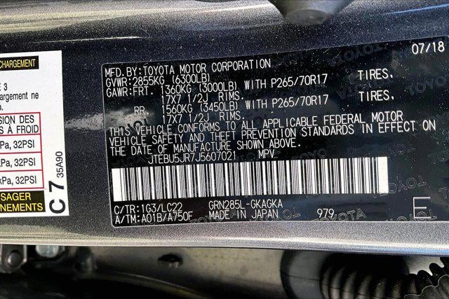 2018 Toyota 4Runner TRD Off Road Premium