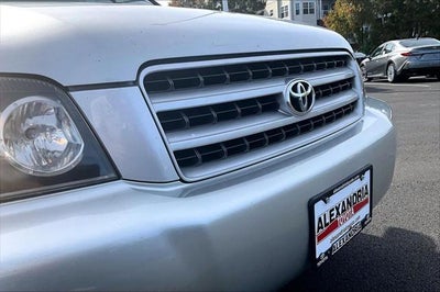 2002 Toyota Highlander 4dr V6 (Natl)