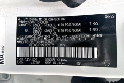 2022 Toyota 4Runner TRD Sport