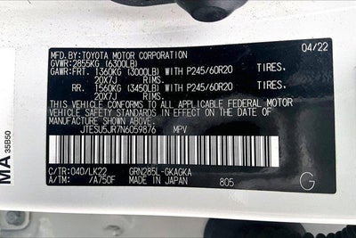 2022 Toyota 4Runner TRD Sport