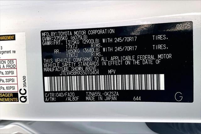 2025 Toyota 4Runner SR5