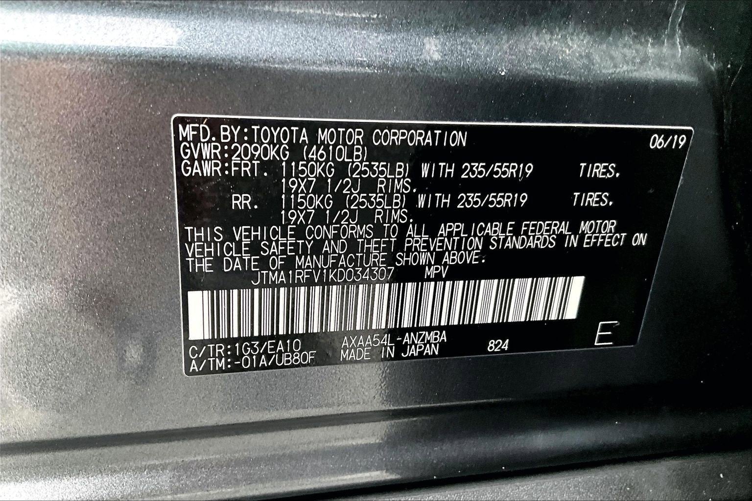 2019 Toyota RAV4 XLE Premium