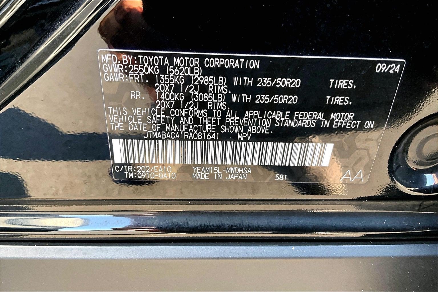 2024 Toyota bZ4X Limited