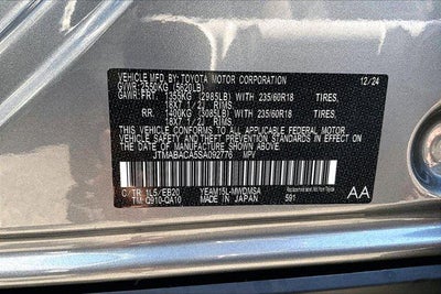 2025 Toyota bZ4X XLE