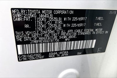 2016 Toyota RAV4 LE