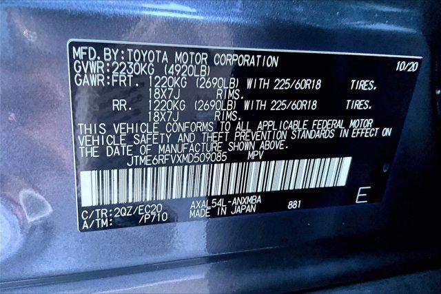 2021 Toyota RAV4 Hybrid XSE