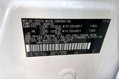 2015 Toyota RAV4 XLE
