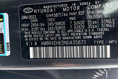 2022 Hyundai Palisade SEL