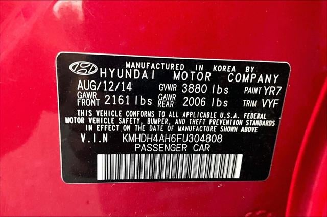 2015 Hyundai Elantra Sport