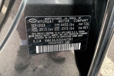 2025 Hyundai Sonata SEL