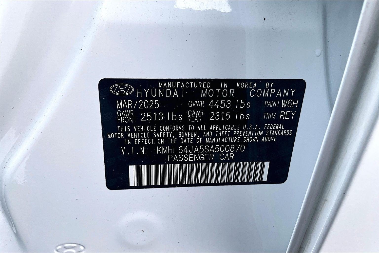 2025 Hyundai Sonata SEL