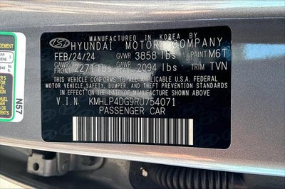 2024 Hyundai Elantra Limited