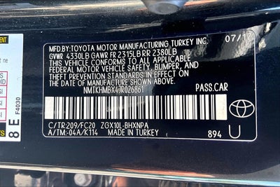 2018 Toyota C-HR XLE Premium