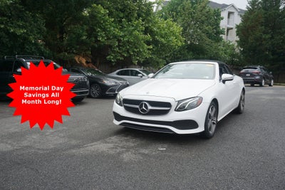 2018 Mercedes-Benz E-Class E 400