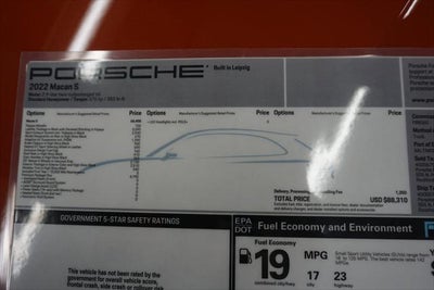 2022 Porsche Macan S
