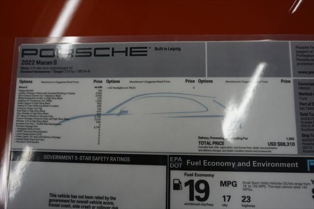 2022 Porsche Macan S