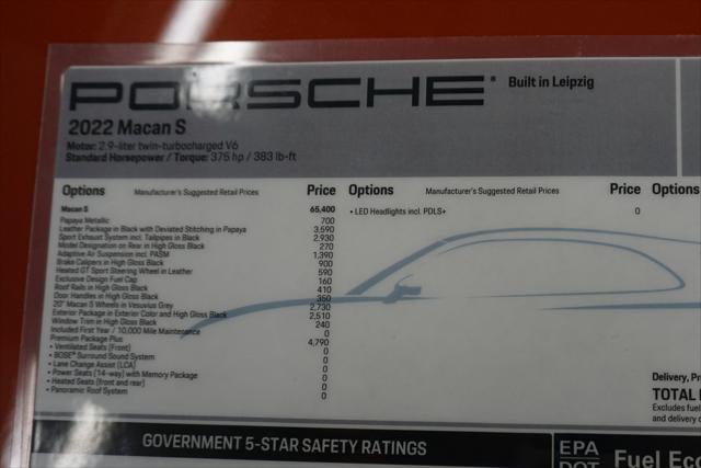 2022 Porsche Macan S