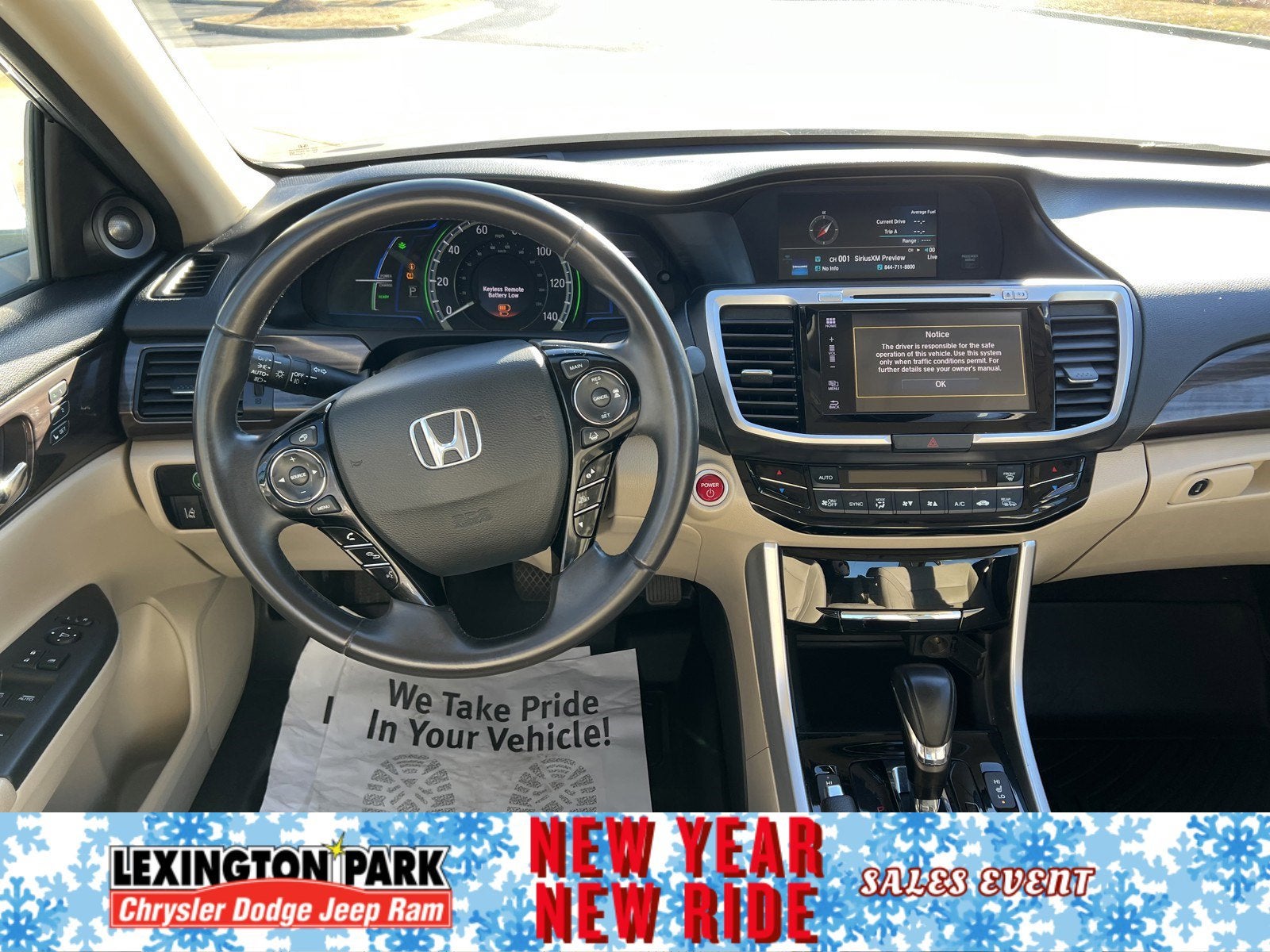 2017 Honda Accord Hybrid EX-L