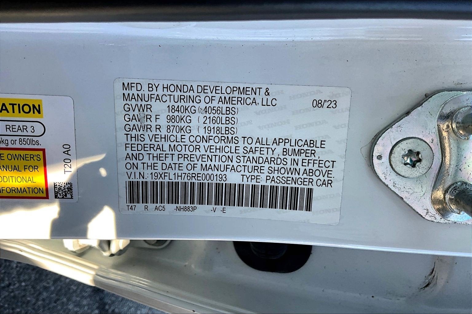 2024 Honda Civic Hatchback EX-L