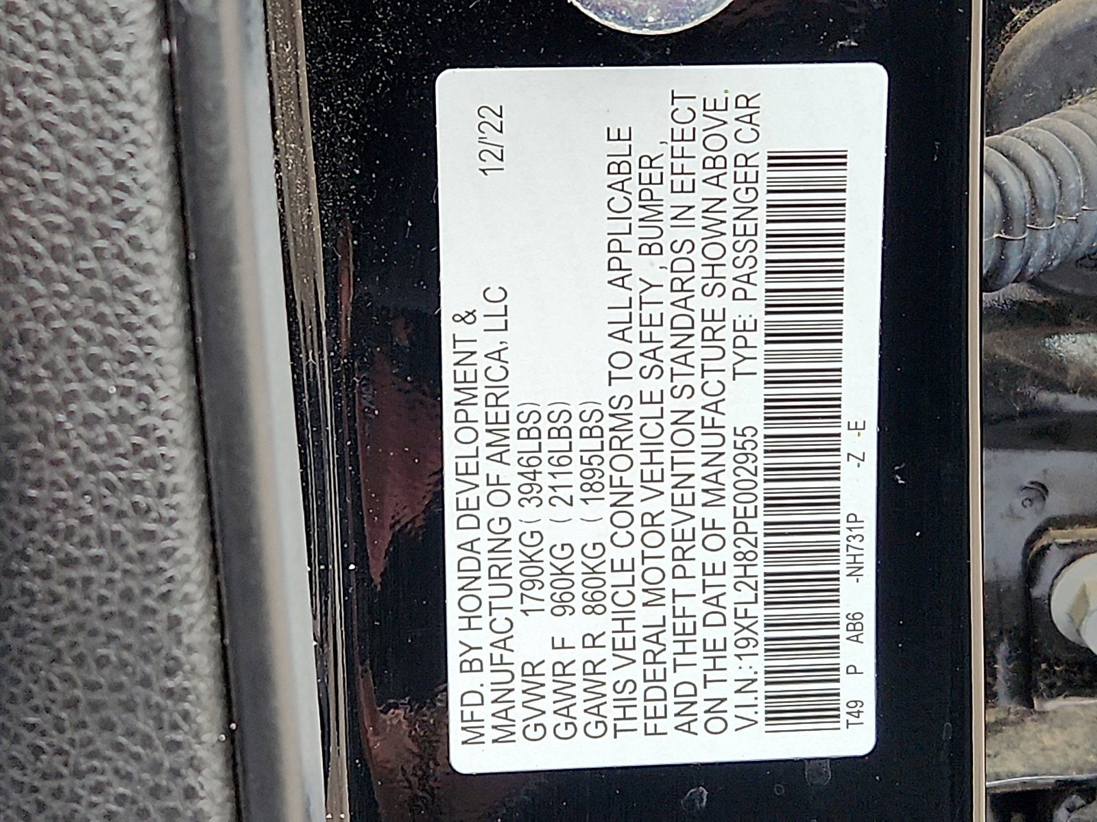 2023 Honda Civic Hatchback Sport